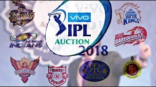 IPL 2018 Auction || All Sold Players List - Price (with IPL 2018 theme song) || Vivo IPL Teams