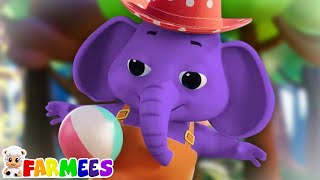 Ek Mota Hathi, एक मोटा हाथी, Elephant Song and Nursery Rhyme for Kids