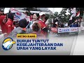 Aksi Para Buruh Tuntut Kesejahteraan