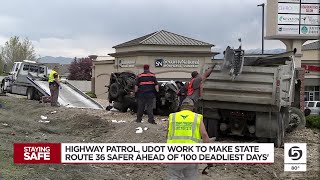 UDOT, Highway Patrol work to make SR36 safer