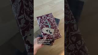 open my book advent calendar with me!