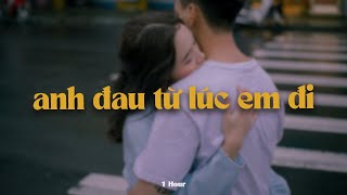 Anh Đau Từ Lúc Em Đi (1 Hour) - Trần Mạnh Cường x KProx「Lo - Fi Ver.」 / Audio Lyrics Video