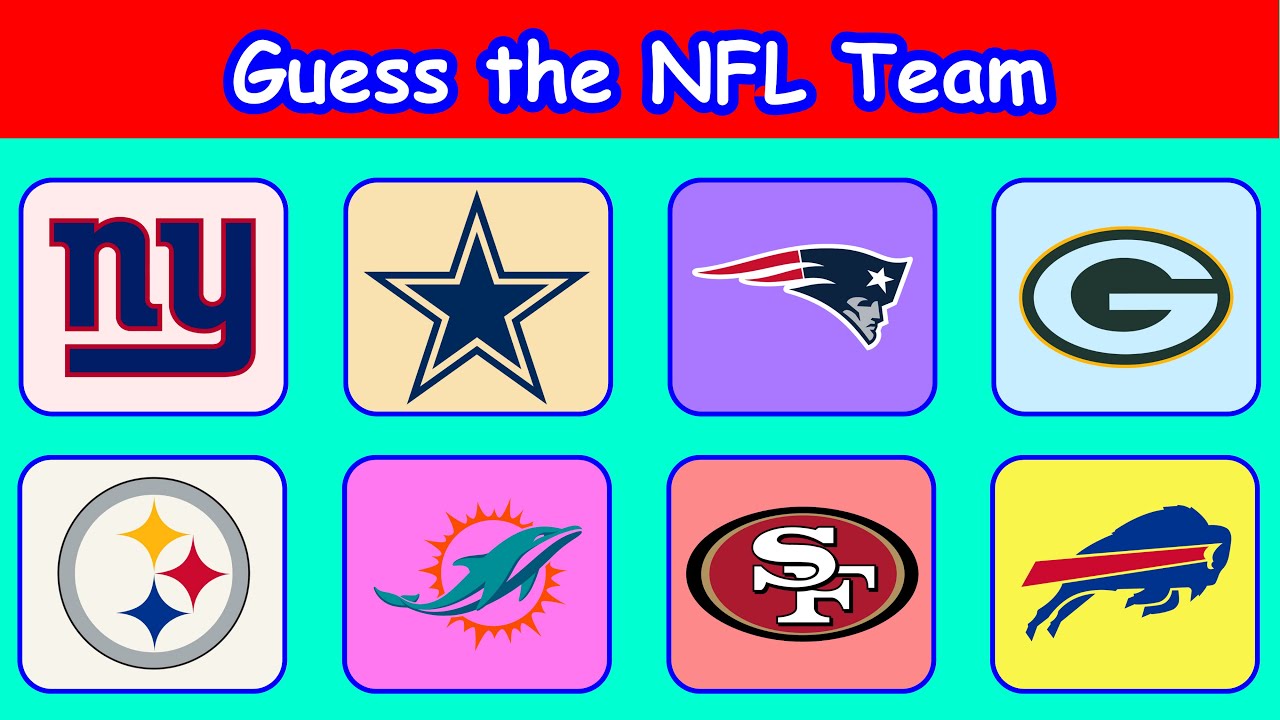 Guess The NFL Logo | Guess The NFL Team Logo Quiz - YouTube