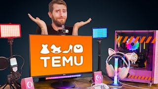 You Wanted a TEMU Gaming Setup…You were wrong.