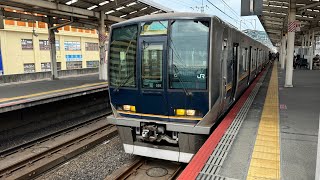 321系D35編成 住道発車