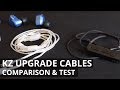 KZ UPGRADE CABLE COMPARISON and TEST - WORTH THE UPGRADE?