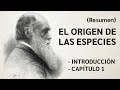 Resumen: El ORIGEN DE LAS ESPECIES - INTRODUCCIÓN Y CAPÍTULO 1