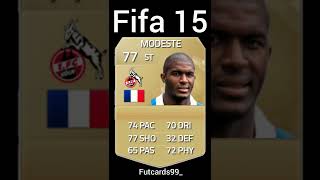 Anthony Modeste all fifacards from fifa10 to fifa22😍 Which the best card? #fifa #fifacards #fifacard