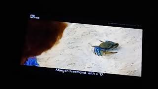 Morgan Freeman as a crab 🦀