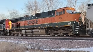 CN 8835 \u0026 BNSF 972