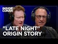 Conan & Executive Producer Jeff Ross Tell The Origin Story Of “Late Night” | Inside Conan