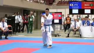 Ryo Kiyuna - Chatanyara Kushanku - Asian Karate Championships 2015