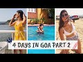 North Goa Vlog Part 2 | Explore Goa | Titos Lane | Sunset Beaches | Shiva valley | Vanshika Goel