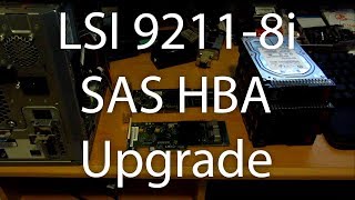 HPE Microserver G8 - LSI 9211-8i HBA Upgrade