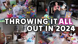 EXTREME TOY DECLUTTER || Getting Rid of 40% of our Toys