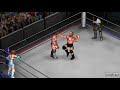 fire pro wrestling world jon moxley u0026 mayu iwatani vs the miz u0026 awesome kong