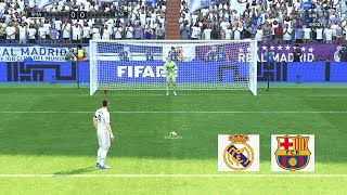 FIFA 23 | PENALTYSHOOTOUT | REAL MADRID VS BARCELONA | BENZEMA VS LEWANDOWSKI | GAMEPLAY PC