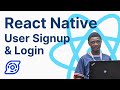 Add User Signup and Login to React Native apps easily