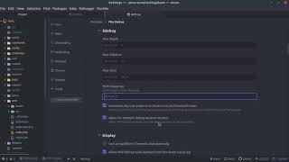 atom + xdebug + ubuntu