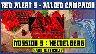 Red Alert 3 4K - Allied Mission 3 - Heidelberg - The Famous Liberation - Hard