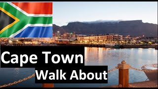 CAPE TOWN South Africa walk about Waterfront 2022 lots of People