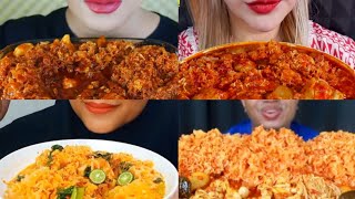 ASMR SEBLAK MERCON JAMUR SALJU🔥 MUKBANG KOMPILASI 😋