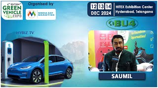 Saumil | BU4 Electric Scooters And Bikes |  | Green Vehicle expo 2024