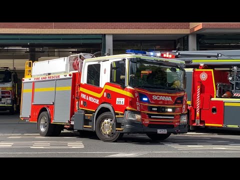 QFRS//QAS 502A Responding (Roma Street) - YouTube