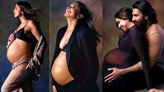 Actress Deepika Padukone ❤️ Ranbir Kapoor - Baby Boy? | 1st Baby Bump🥰 Photoshoot Video - Pregnancy