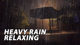 Heavy Thunderstorm Sounds   Relaxing Rain, Thunder & Lightning Ambience for Sleep   HD Nature Video