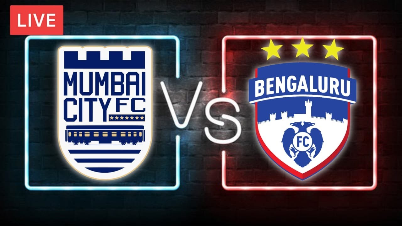 ISL Live 🛑: Mumbai City FC Vs Bengaluru FC Hero ISL Semi Finals Live ...