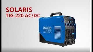 Solaris TIG-220 AC/DC Инвертор сварочный