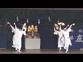 第30回庄内神楽祭り　由布高校郷土芸能部『太平楽』