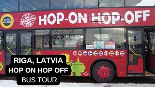 Hop on hop off bus tour - Riga, Latvia, part1