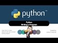 Python - Writing a Program