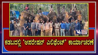 ಕಡಬದಲ್ಲಿ `ಆಪರೇಷನ್ ಎಲಿಫೆಂಟ್' ಕಾರ್ಯಾಚರಣೆ | kadaba