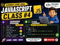JavaScript for Beginners | Comparison Operators & If Else Statement Explained | Summer Camp Class 4