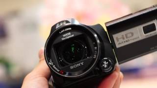 空間光学手ブレ補正ソニーハンディカムHDR-PJ760V SONY Handycam Unboxing