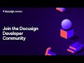 Docusign Developer Community
