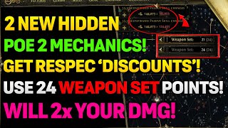 HOW TO GET 'Discounts' When Refunding Passive Points! \u0026 USE 24 Weapon Points For DMG BOOST!