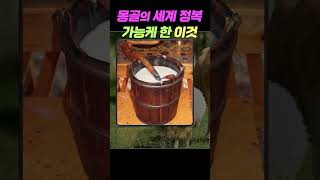 몽골의 세계 정복을 가능케 한 이것 #칭기즈칸 #몽골 #말 #전투식량