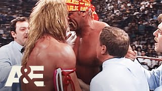 WWE Biography: Hulk Hogan & Ultimate Warrior Rivalry - The UNTOLD Story | A&E