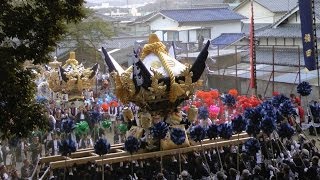 平成25年 福崎町 二之宮神社秋祭り　宮出12　福田　播州秋祭り