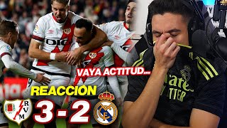 REACCIONES DE UN HINCHA Rayo Vallecano vs Real Madrid 3-2 *BOCHORNOSO*