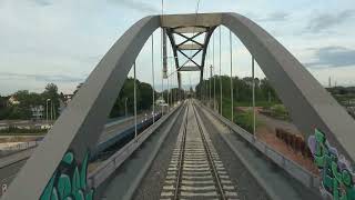 Train cab ride; Gelsenkirchen-Bismarck - Bielefeld Hbf (20240614)