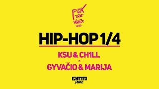 Ksu \u0026 Ch1ll vs Gyvacio \u0026 Marija | HIP-HOP 2x2 | 1/4 | F*CK THE WINTER BATTLE