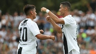 Cristiano Ronaldo First Match and Goal With Juventus 2018