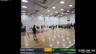 CSVC 14 Blue vs. Peak 14 Black (2025.01.04)