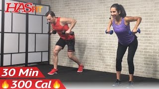 30 Min Beginner Weight Training for Beginners Workout Strength Training Dumbbell Workouts Women Men