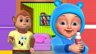 Johny Johny Yes Papa Nursery Rhyme | Part 2 - 3D Animation Rhymes & Songs for Ch